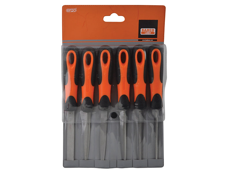 1-476 ERGO™ File Set 6 Piece 100mm (4in)