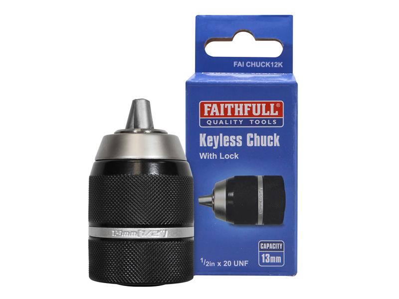 Chuck Keyless Impact 13mm Capacity 1/2 x 20 UNF                                 