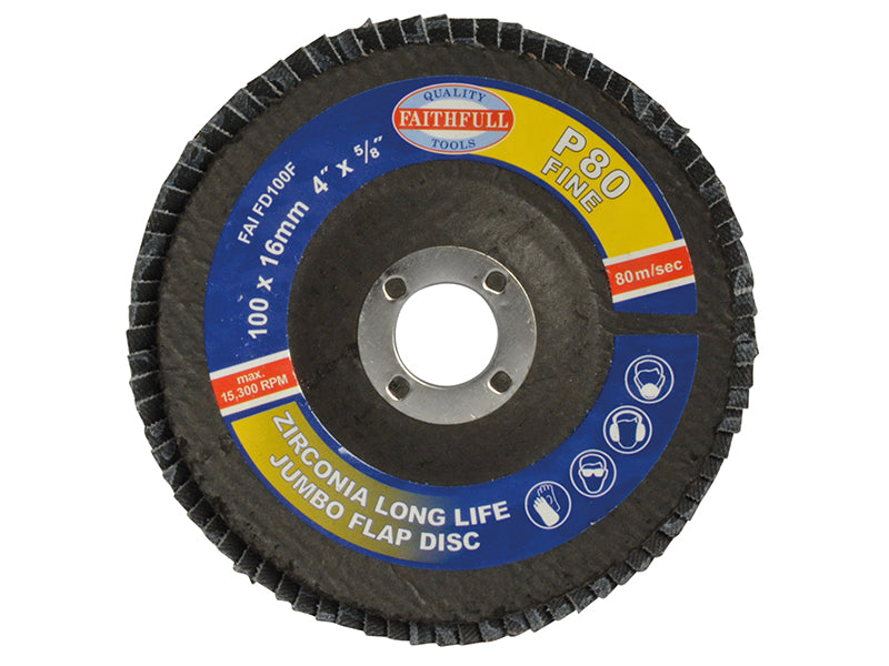 Abrasive Jumbo Flap Disc 127mm Medium
