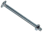 Cup Square Hex Bolt & Nut ZP M10 x 70mm Box 25