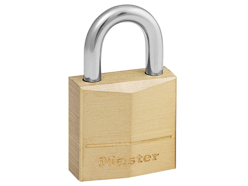 Solid Brass 20mm Padlock 3-Pin - Keyed Alike x 2