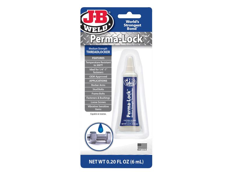 Perma-lock Blue Medium Strength Threadlocker 6ml                                