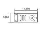 CombiBolt 4 Re-Codable Locking Bolt Black/Blue 120mm                            