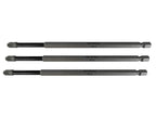 Pozidriv Impact Screwdriver Bits PZ3 x 75mm (Pack 3)