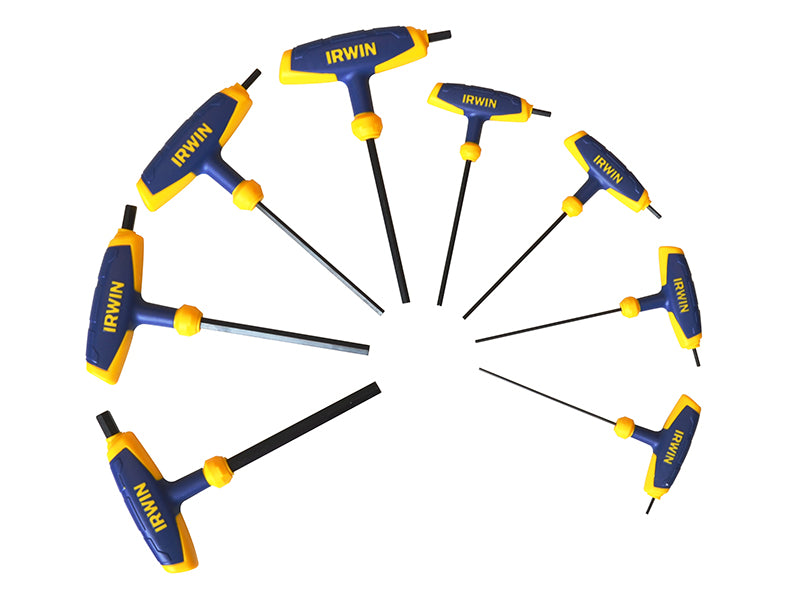 Metric  T-Handle Hex Key Set, 8 Piece                                           