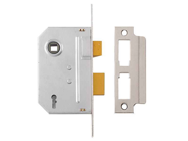 PM320 3 Lever Mortice Sashlock Polished Brass 79mm 3in