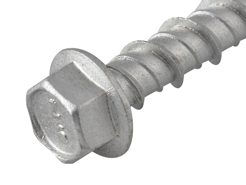 Lightning Bolt Hex/Flange Head M6 x 75mm Box 100