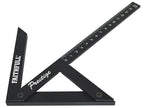 Prestige Centre Finder Gauge Black Aluminium 150mm                              