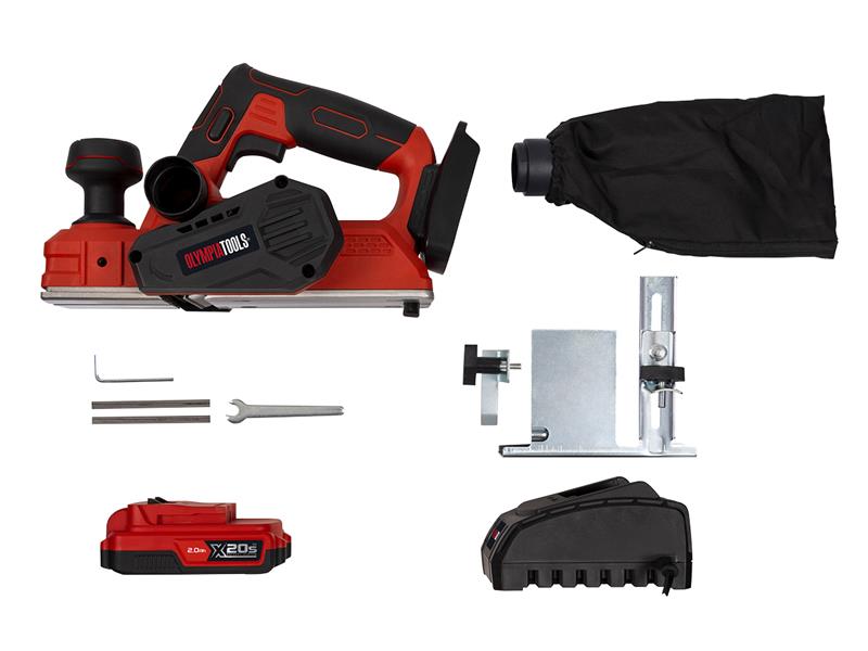 X20S™ Planer 20V 1 x 2.0Ah Li-ion