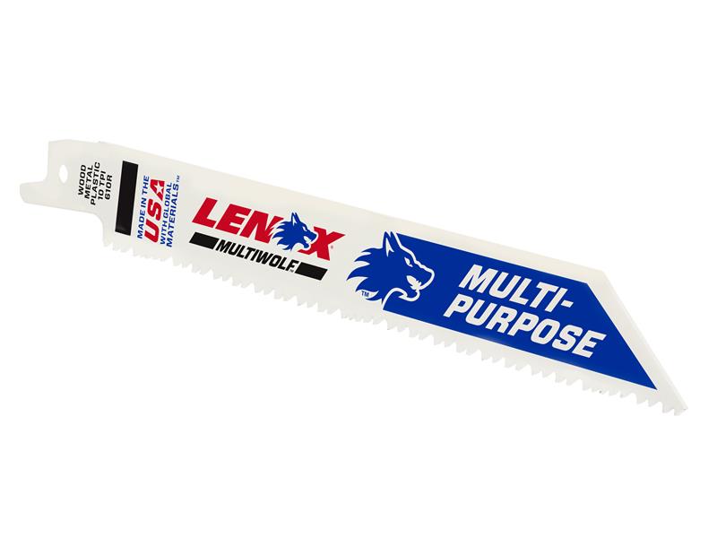 MultiWolf Wave Edge Reciprocating Saw Blade 152 x 25 x 1.1mm 14 TPI (Pack 5)