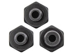 Holesaw Arbor Quick Release Nut Set, 3 Piece                                    