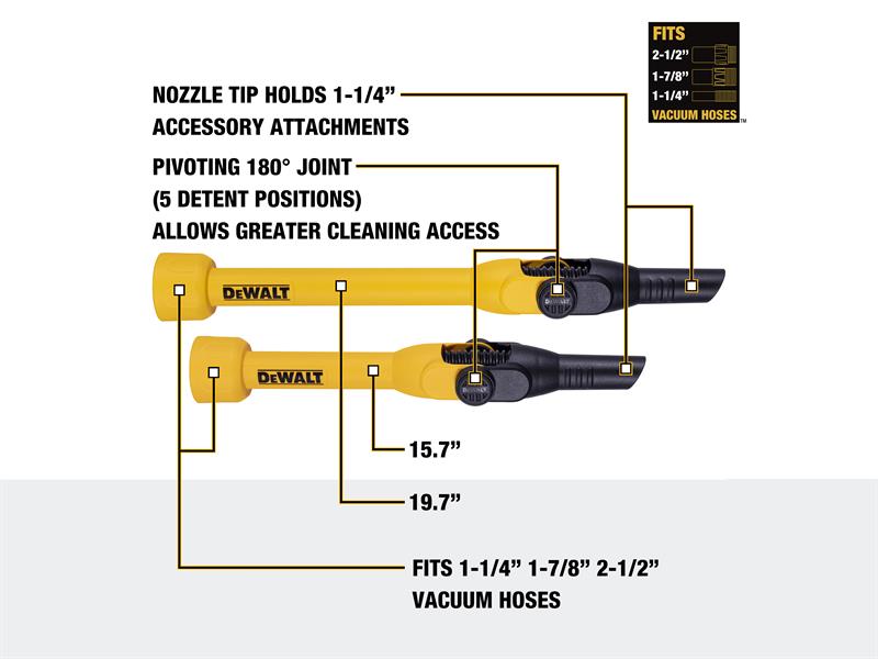 DXVA00-1200E Pivoting Extension Wands                                           