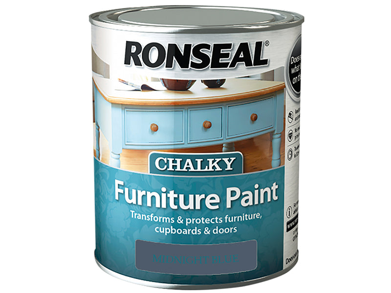 Chalky Furniture Paint Vintage White 750ml