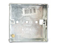 Metal Back Box 1-Gang 35mm                                                      
