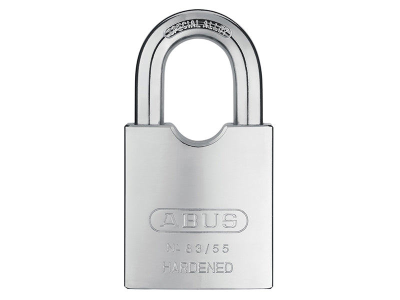 83/55mm Rock Hardened Steel Padlock Closed Shackle Keyed Alike 2745