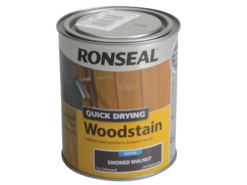 Quick Drying Woodstain Satin Walnut 750ml