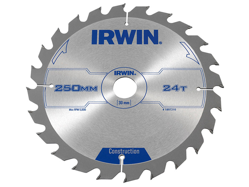 General Purpose Table & Mitre Saw Blade 250 x 30mm x 60T ATB