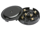 6-Terminal Junction Box 20A Black                                               