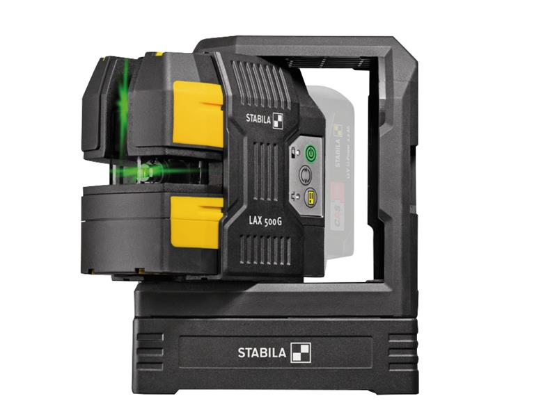 LAX 500 G Cross Line plus Plumb Point Laser 12V 1 x 2.0Ah Li-ion