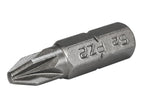 Pozi S2 Grade Steel Screwdriver Bits PZ3 x 50mm (Pack 3)