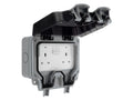 IP66 Weatherproof Outdoor Switched Socket 2-Gang