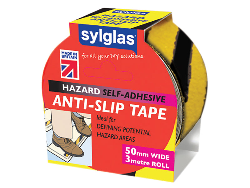 Anti-Slip Tape 50mm x 18m Yellow