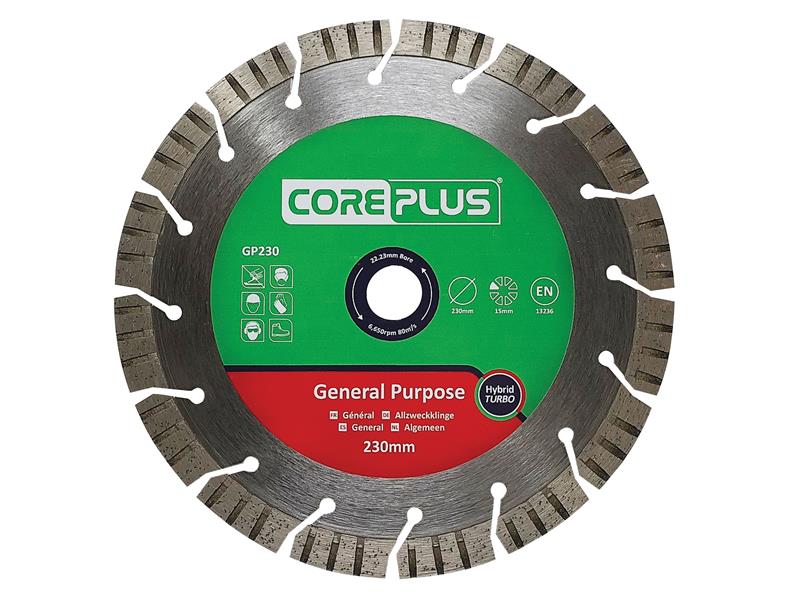 GP350 General-Purpose Hybrid Turbo Diamond Blade 350mm