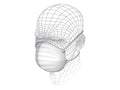 Fold Flat Cup Respirator (3 Pack)