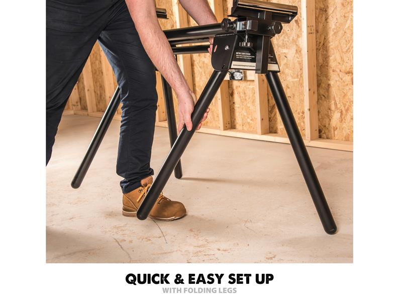 Mitre Saw Stand with Extendable Arms                                            