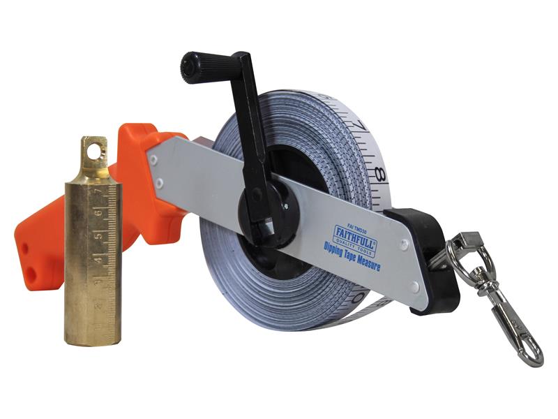 Dipping Tape Measure with Weight 30m/100ft                                      