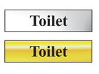 Toilet - Polished Chrome Effect 200 x 50mm
