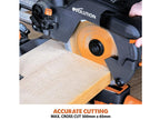 R210SMS-300+ Pro Multi-Material Sliding Mitre Saw 210mm 1500W 240V              