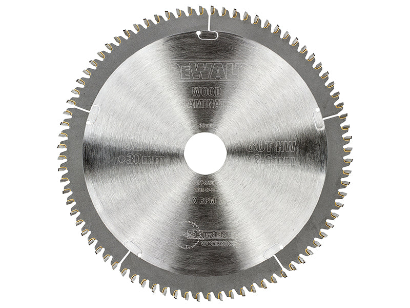 Series 40 Circular Saw Blade 216 x 30mm x 80T TCG/Neg                           