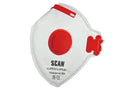 Fold Flat Disposable Valved Disposable Mask FFP3 Protection (Pack 10)