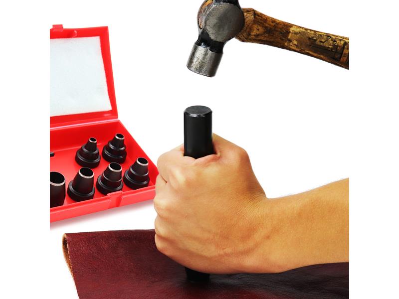 Metric Wad Punch Kit, 9 Piece