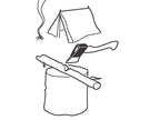 Camping Hatchet HUS 0.6-380 850g                                                