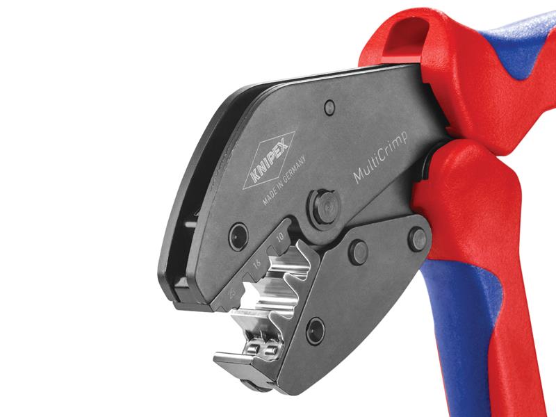 97 33 02 MultiCrimp® Crimping Pliers with 5 Quick Change Cartridges             