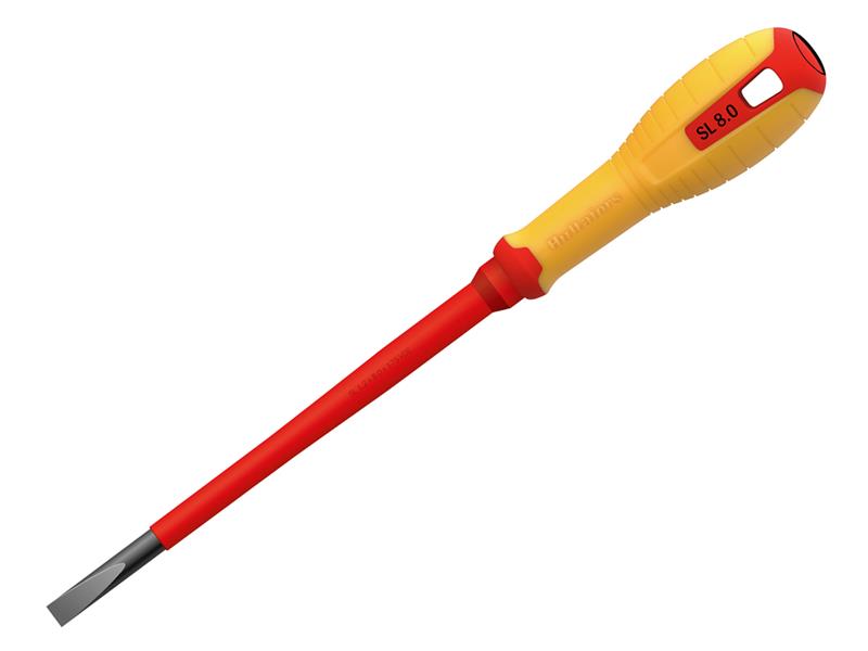VDE Slotted Screwdriver 8.0 x 175mm                                             