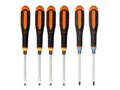 BE-9882TB ERGO™ Through Blade Screwdriver Set, 6 Piece