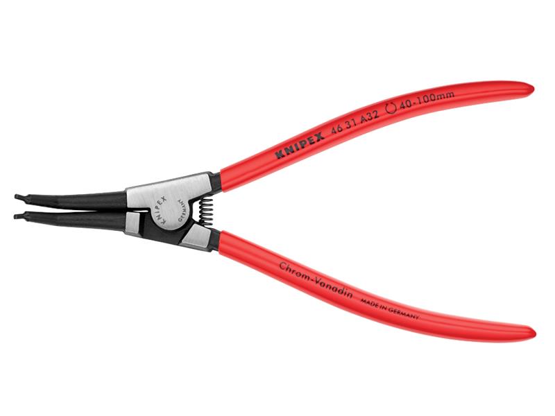 46 31 A32 Circlip Pliers External 45° Bent Tip 40-100mm                         