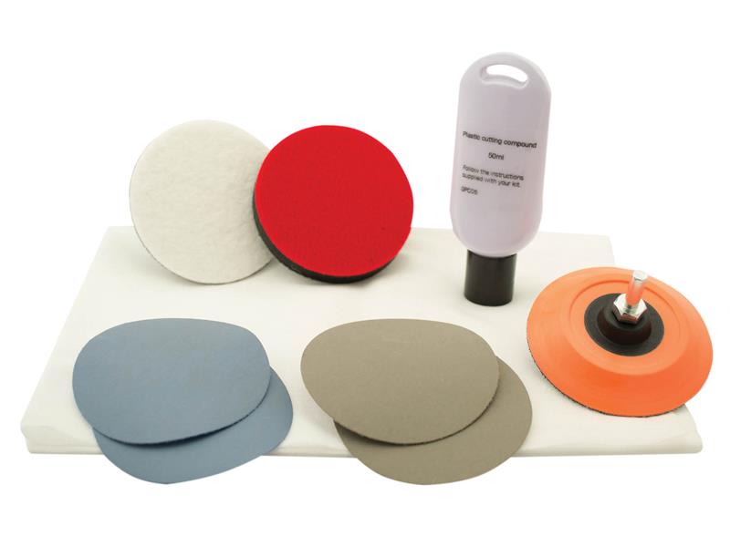 Plastic Scratch Repair & Polishing Kit                                          