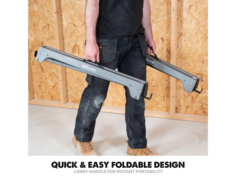 Metal Folding Sawhorse Stand (Twin Pack)                                        