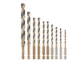 DT20620 BLACK&GOLD HSS Drill Set, 10 Piece                                      