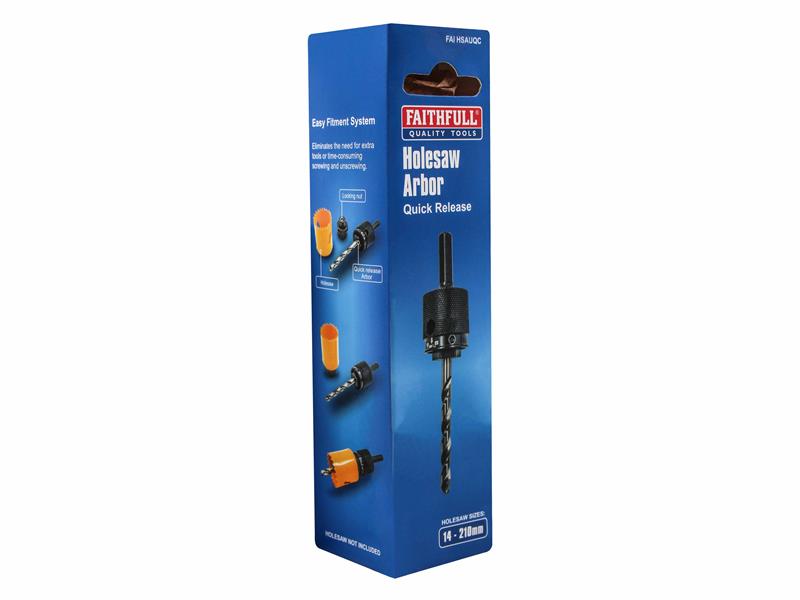 Universal Quick Release Holesaw Arbor Set                                       