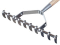 Stainless Steel Long Handled Scarifying Rake, FSC®                              
