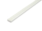 EPDM Draught Excluder White 6M 9 x 3.5mm                                        
