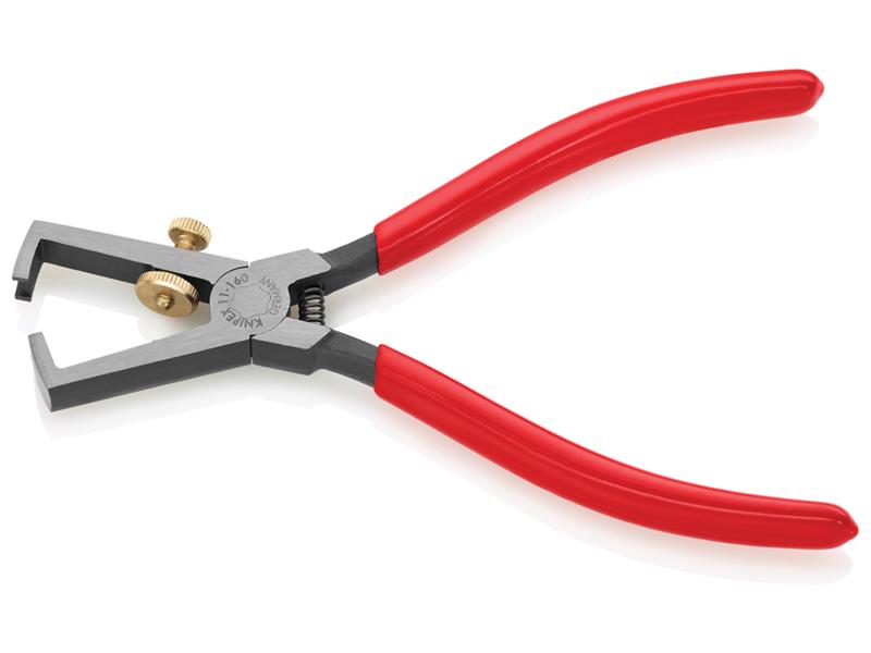 11 01 160 Insulation Stripping Pliers Plastic Coated Grip 160mm                 