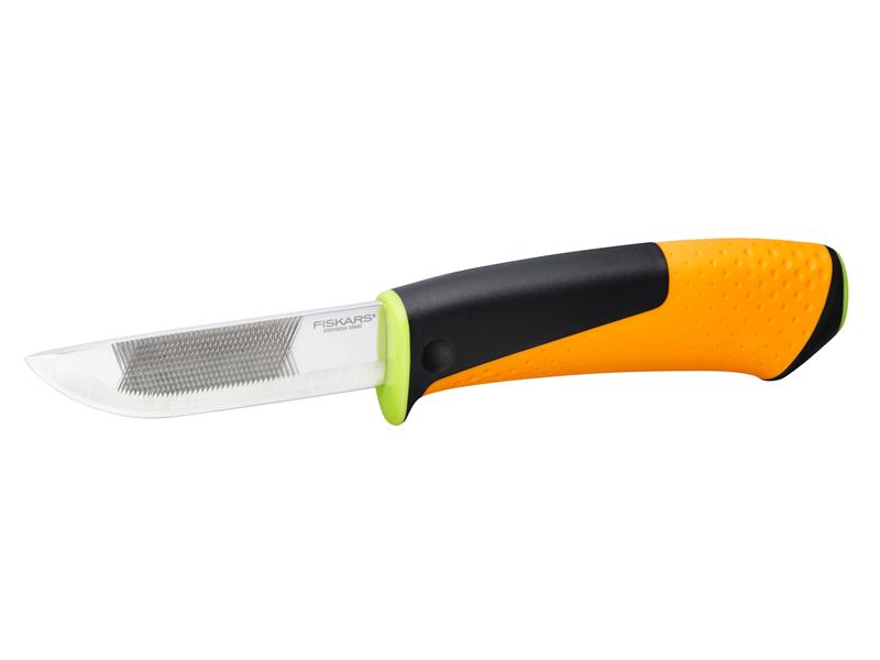 Heavy-Duty Knife with Sharpener                                                 