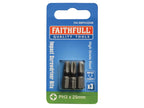 Phillips Impact Screwdriver Bits PH3 x 50mm (Pack 3)