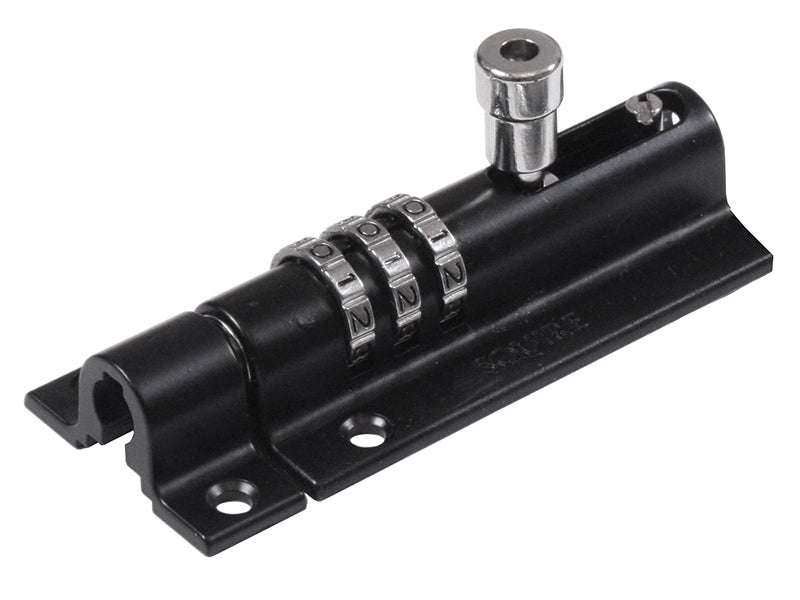 CombiBolt 3 Re-Codable Locking Bolt Black 92mm                                  